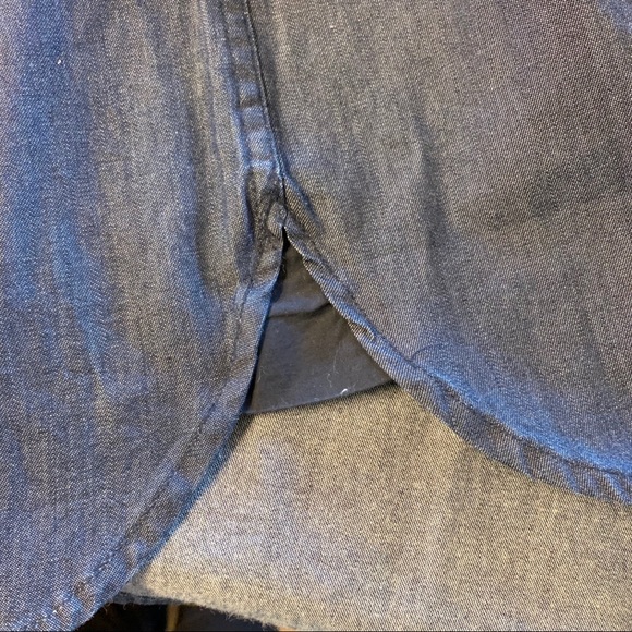SOLD 🛑 Dark Denim Shirt - Picture 4 of 5